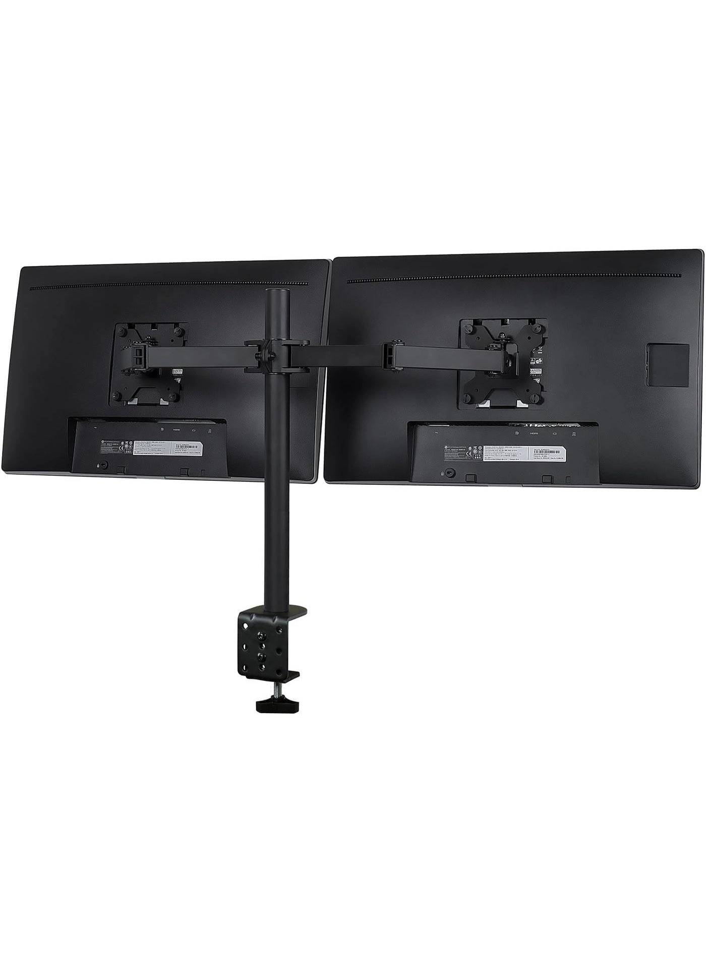 Vertical Dual Monitor Stand - two 32 in VESA 75x75/100x100
