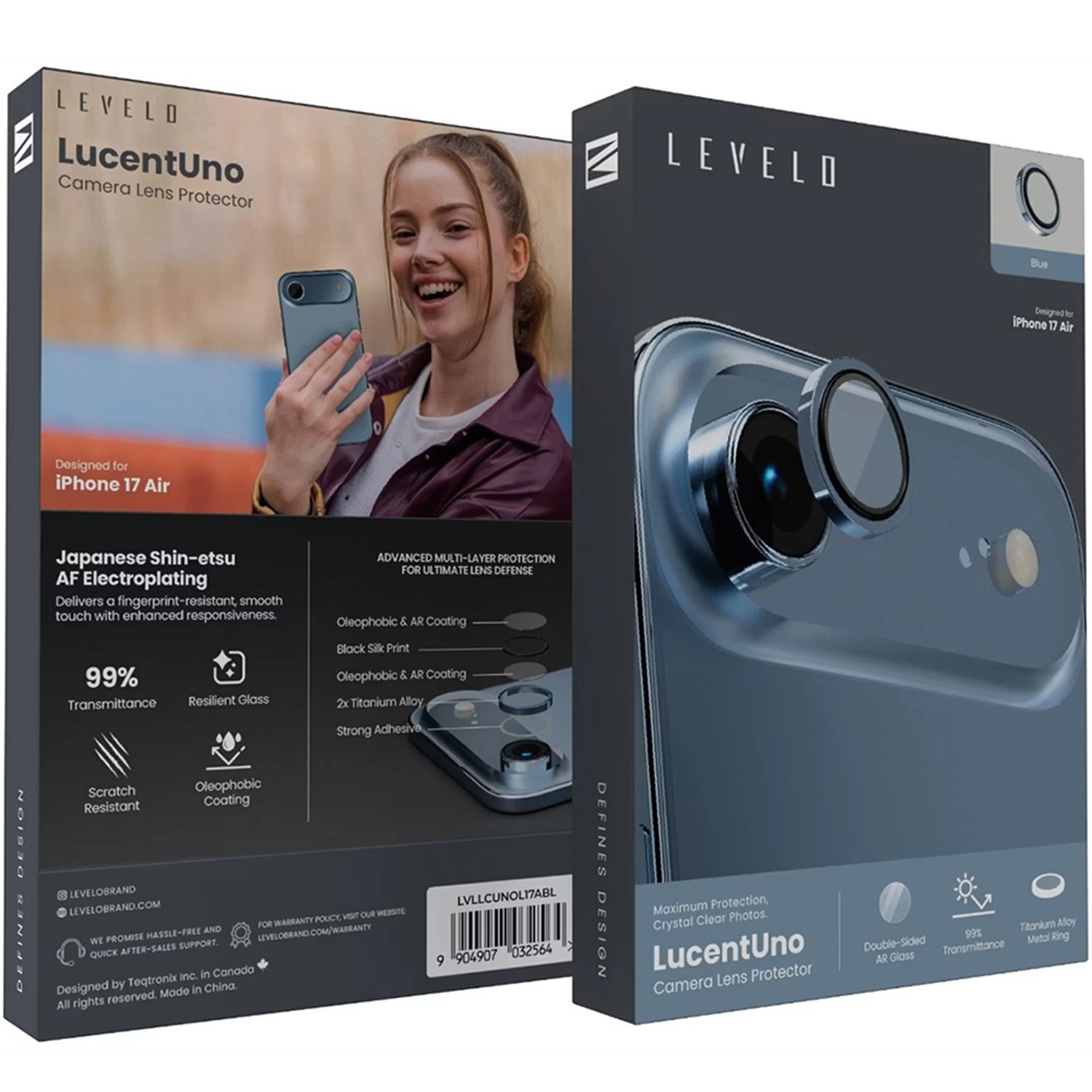 LucentUno - Lens Protector iPhone 17 Air