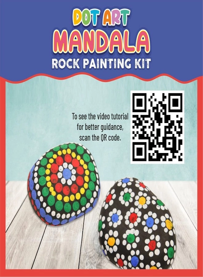 DIY Dot Art Mandala Rock Painting Kit