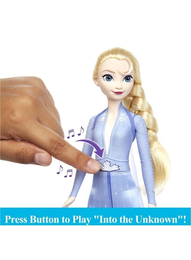 Elsa Fashion Doll - Singing "Into the Unknown" Signature Clothing