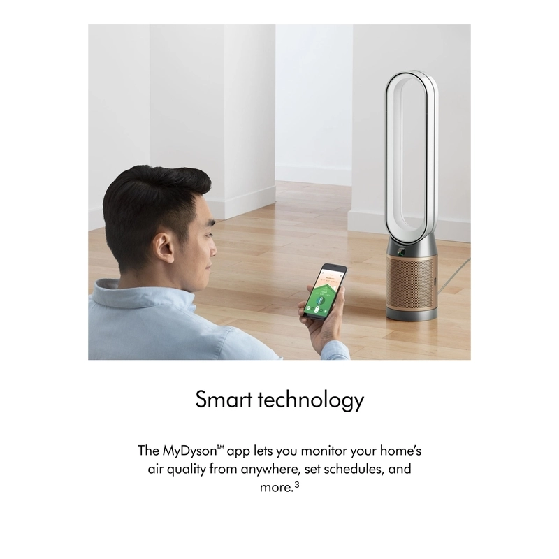 TP12 - Air Purifier White/Gold