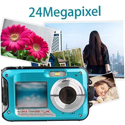 Underwater Digital Camera - 48MP Dual Screen