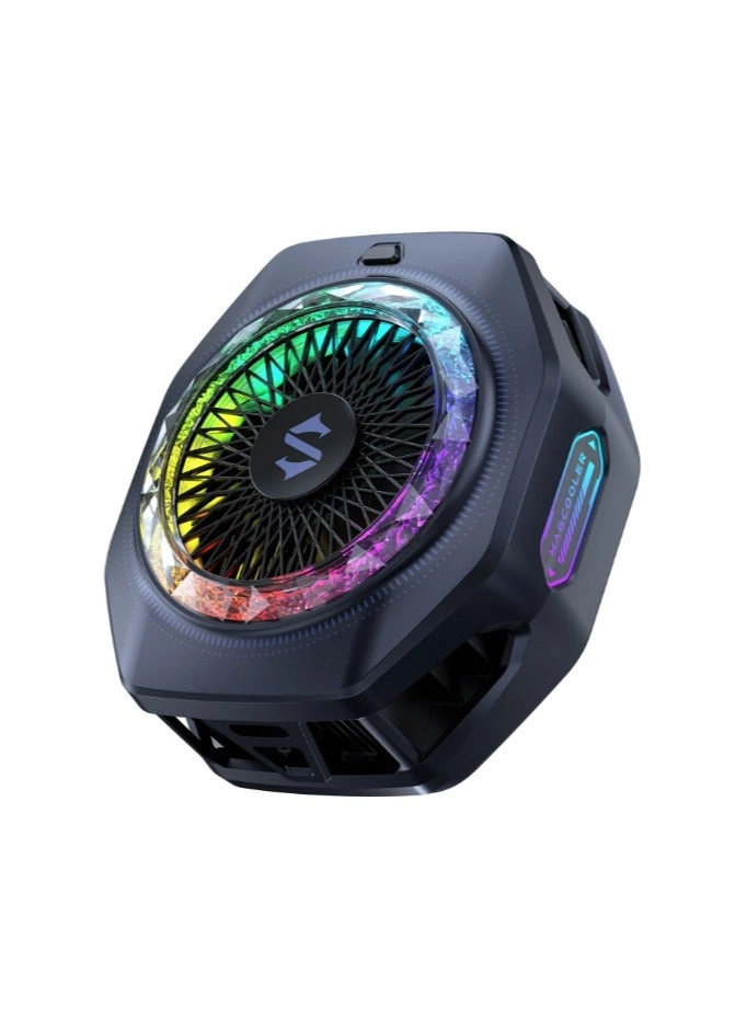 Black Shark 5 Pro Phone Cooler - 35W Magnetic RGB