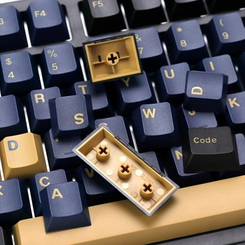Blue Samurai PBT Double Shot Keycap Set - Wired