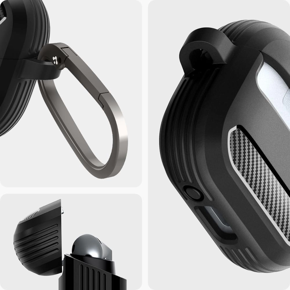Case for Samsung Galaxy Buds3 and Galaxy Buds 3 Pro - Carabiner