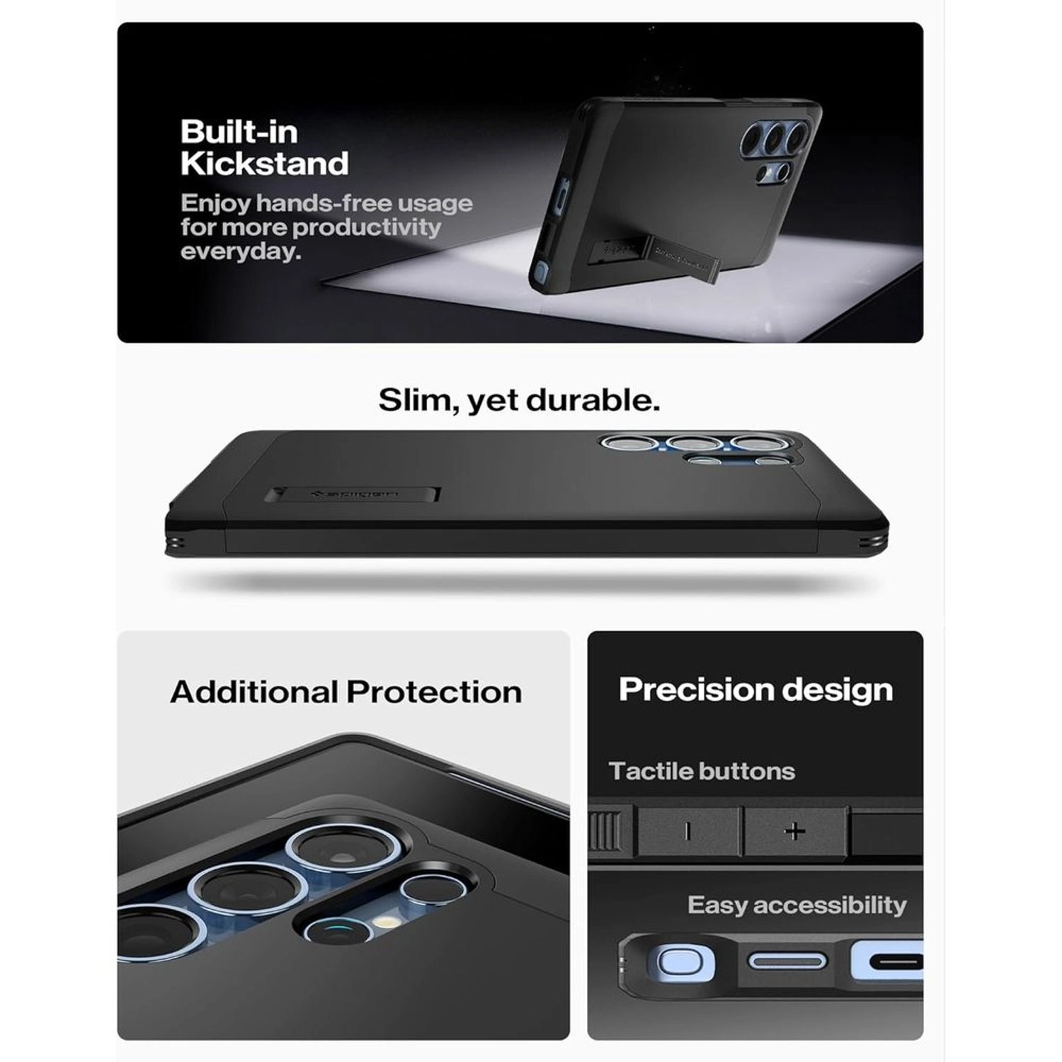 Tough Armor AI MagFit Case for Samsung Galaxy S25 Ultra