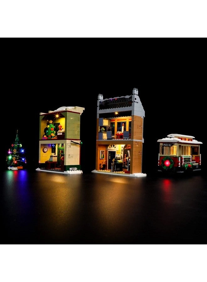 Led Lighting Kit for LEGO 10308 Holiday Main Street - Compatible with Lego Icons Building Model