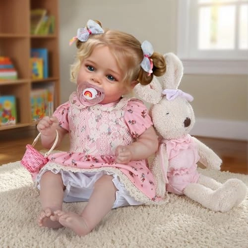 Reborn Baby Doll - 20 Inch Vinyl Girl Ages 3+