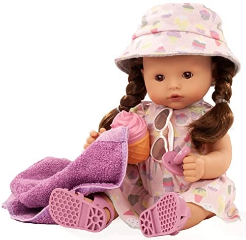 Götz Maxy Aquini - 16.5" All Vinyl Bath Baby Doll Ages 3+