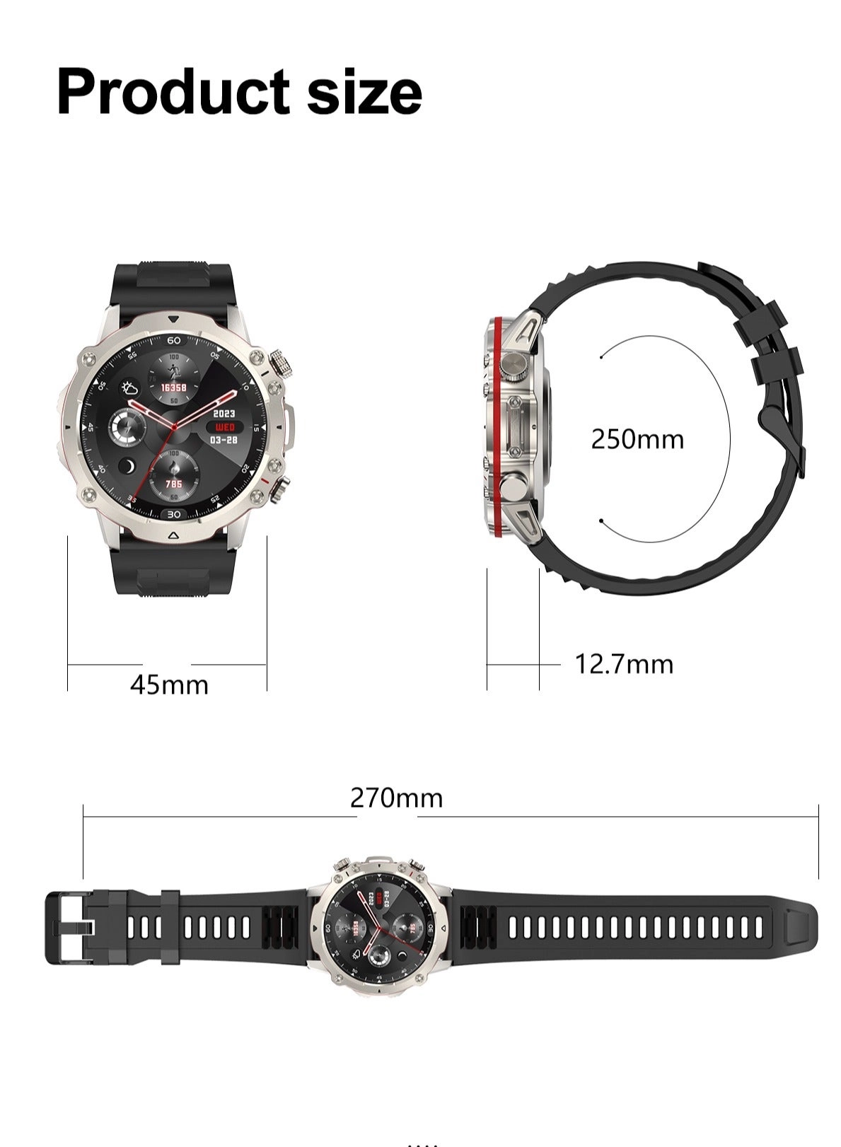Watch 4 Sports Zinc Alloy