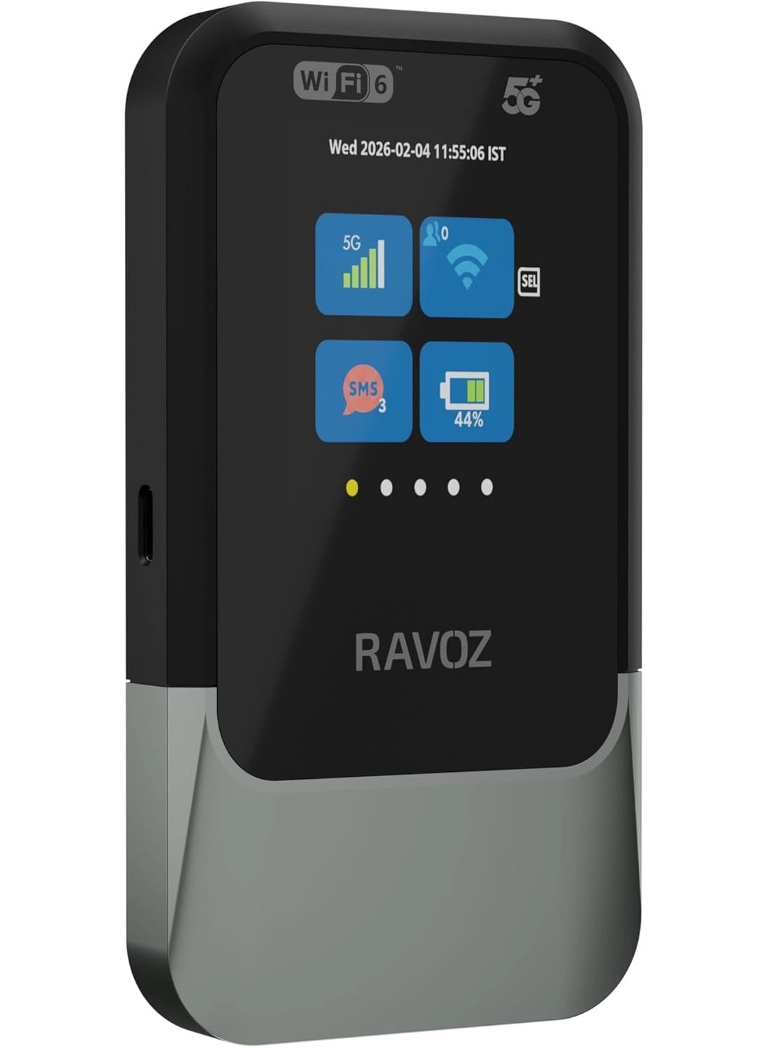 RAVOZ GoFi 5G+ - 2.6Gbps Wi-Fi 6