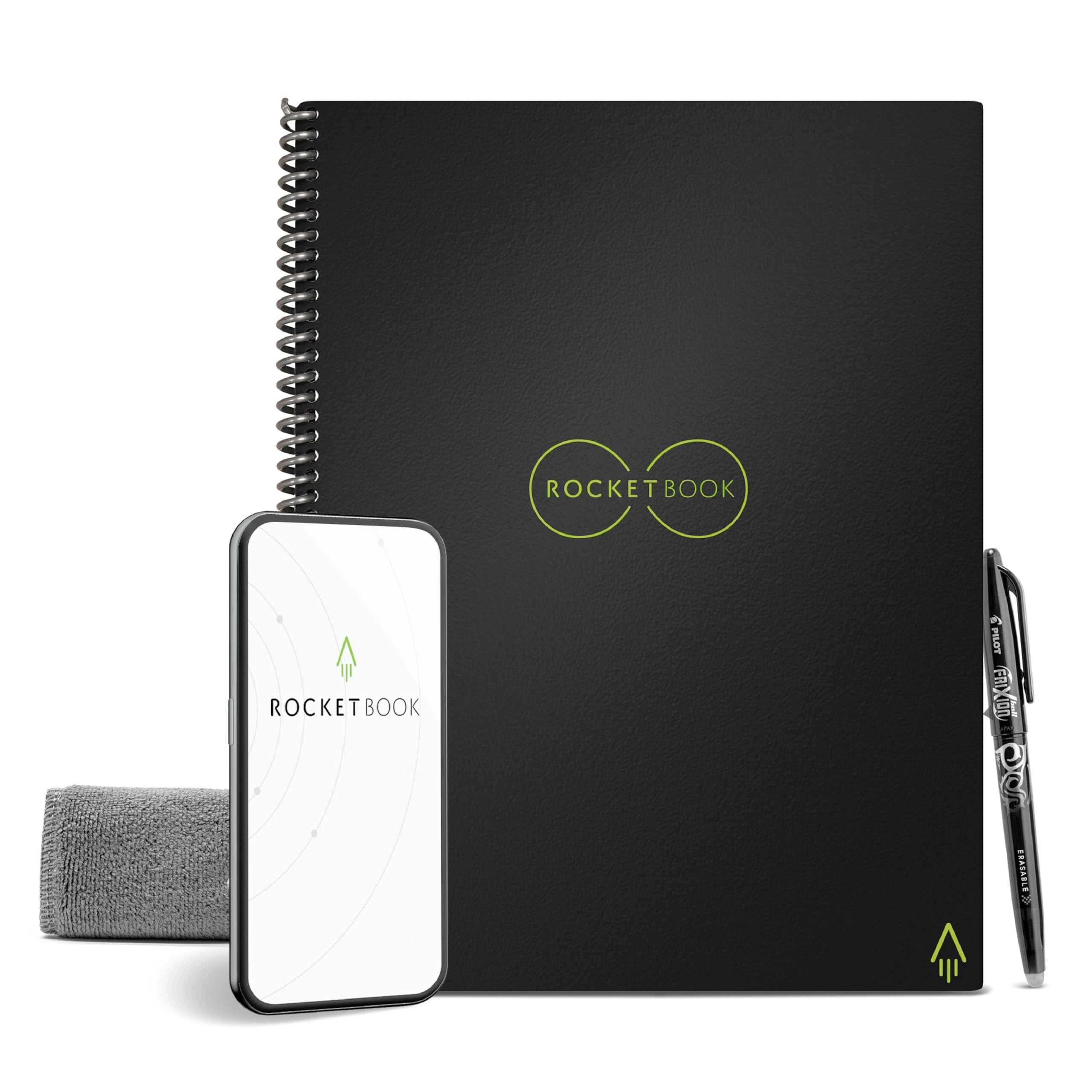 Smart REUsable Notebook Letter Spiral - Dotted 240 Pages
