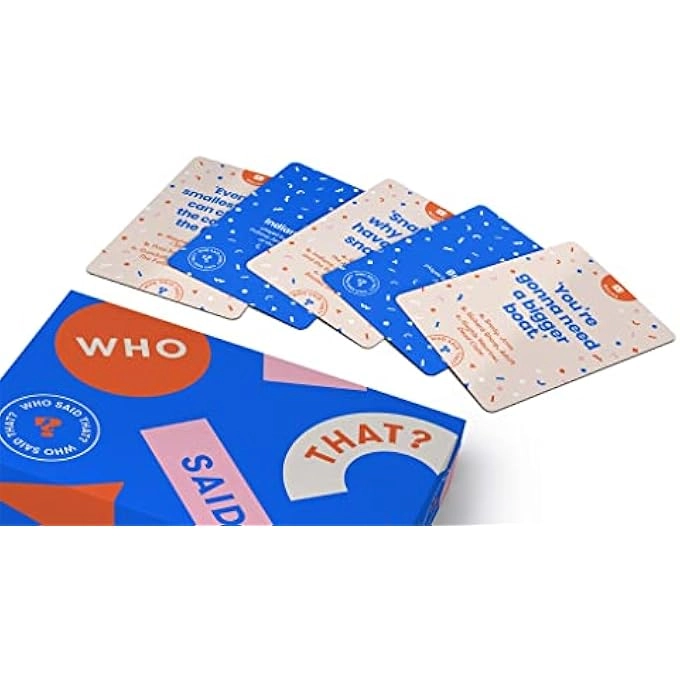 Who Said That?: A Game of Quotes