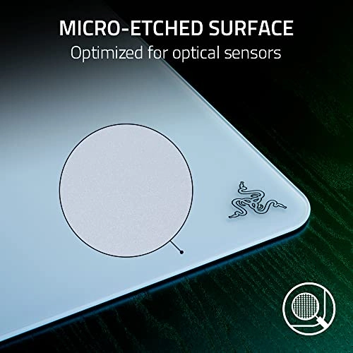 Atlas Tempered Glass Gaming Mouse Pad