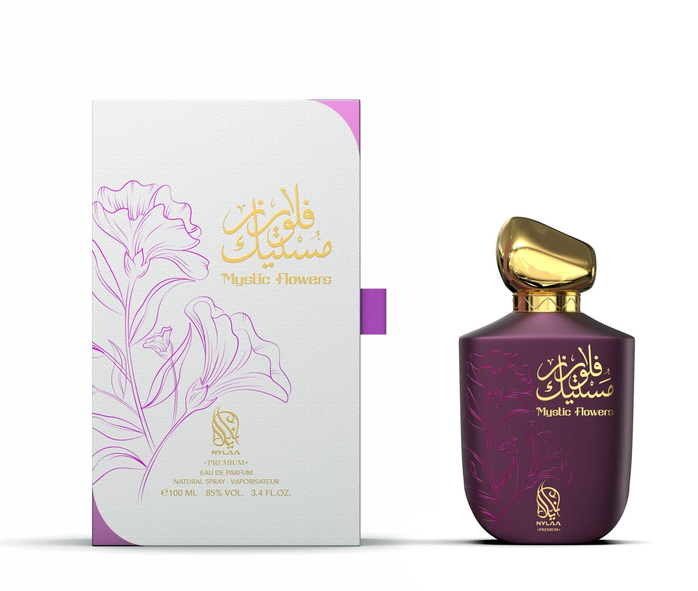 Nylaa MYSTIC FLOWERS Eau de Parfum - 100 ml
