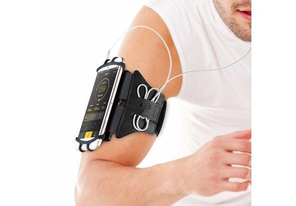 Muvit MAARM0001 - ACTIVE SUPPORT POIGNET UNIVERSEL 6Inch Black