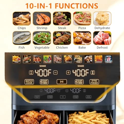 AIR FRYER AH-KZG2QSS-9GY-ZF