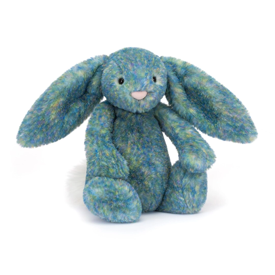 Jellycat Bashful Azure Luxe Bunny - Medium 12 inches Plush