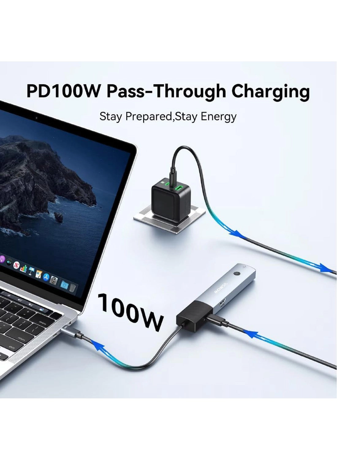 USB-C Hub 6-in-1 - USB 3.0 4K 60Hz