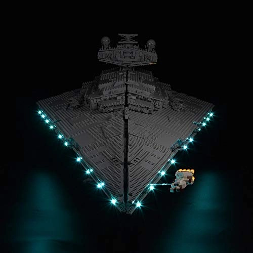 LED Lighting Kit for LEGO Imperial Star Destroyer 75252 - Plastic 5V