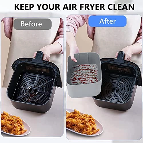 Air Fryer Silicone Liner - Silicone 2 Pcs