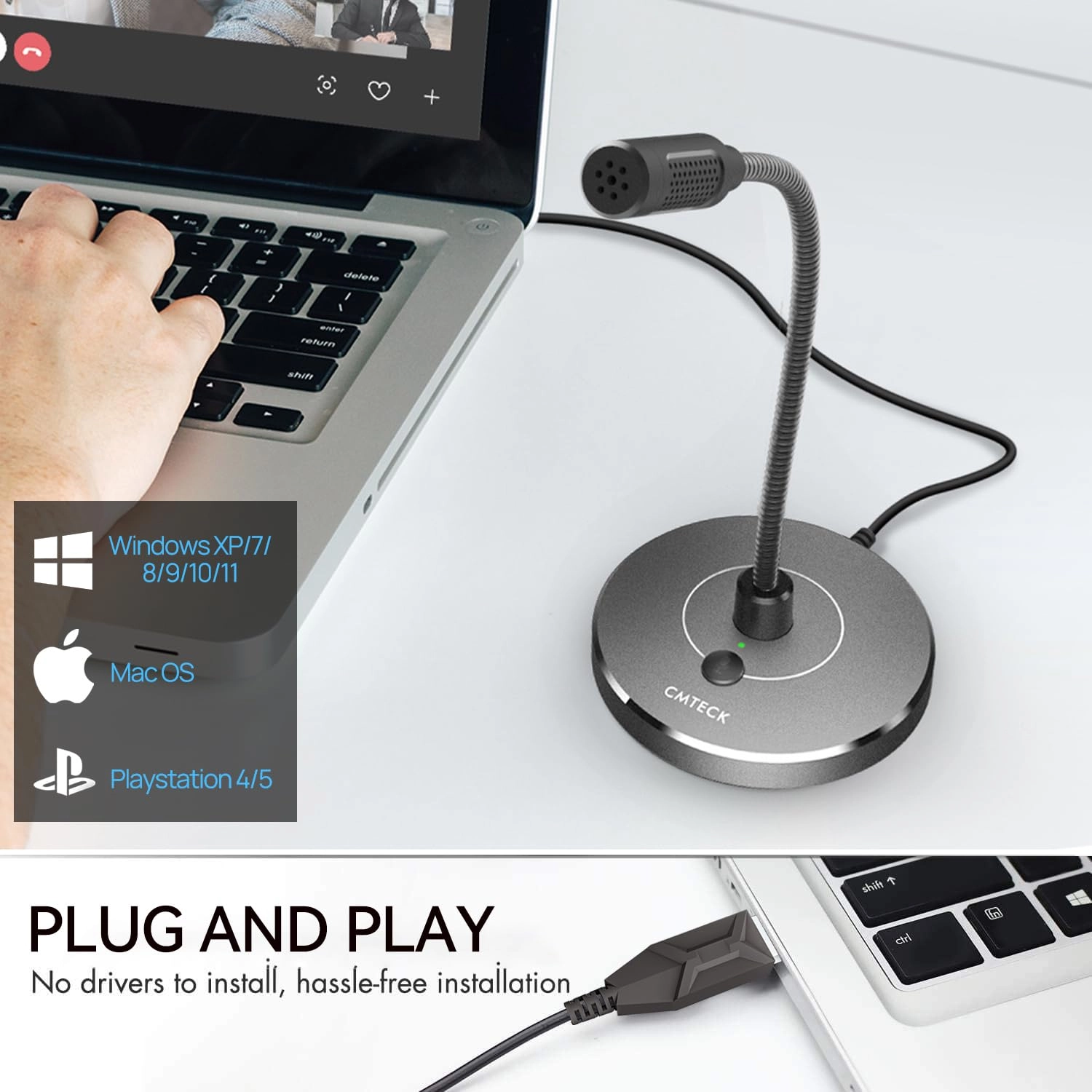 Microphone for PC USB Microphone