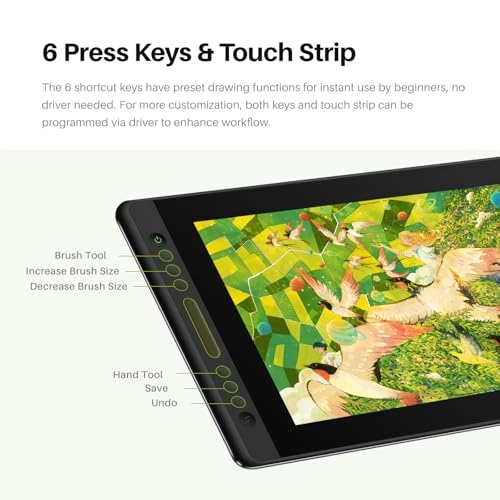 Kamvas Pro 16 V2 - 16,384 pressure levels