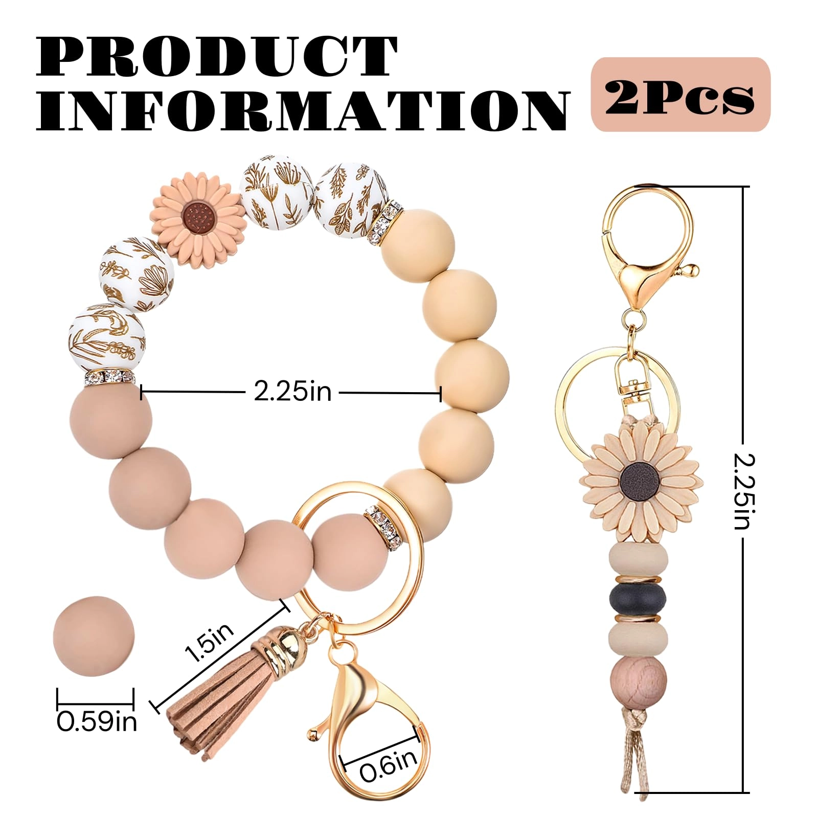 Bracelet Key Ring Set - Fantasy
