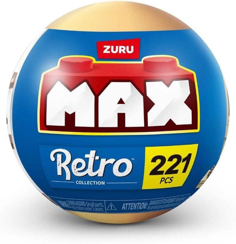 ZURU MAX Retro Capsule Collection - 221 Pcs