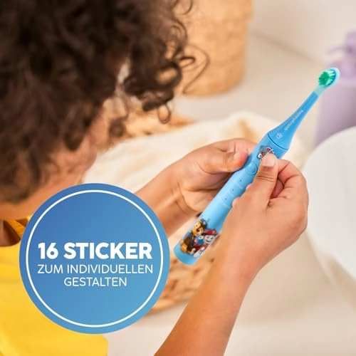 Eco Vibe Kids - Paw Patrol 4 Weeks Battery 6 Brush Heads