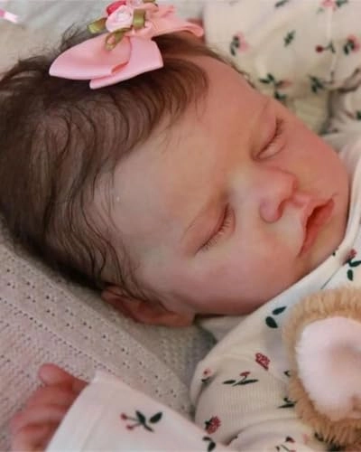 Reborn Baby Doll - 18 Inch Silicone Open Mouth Ages 3+