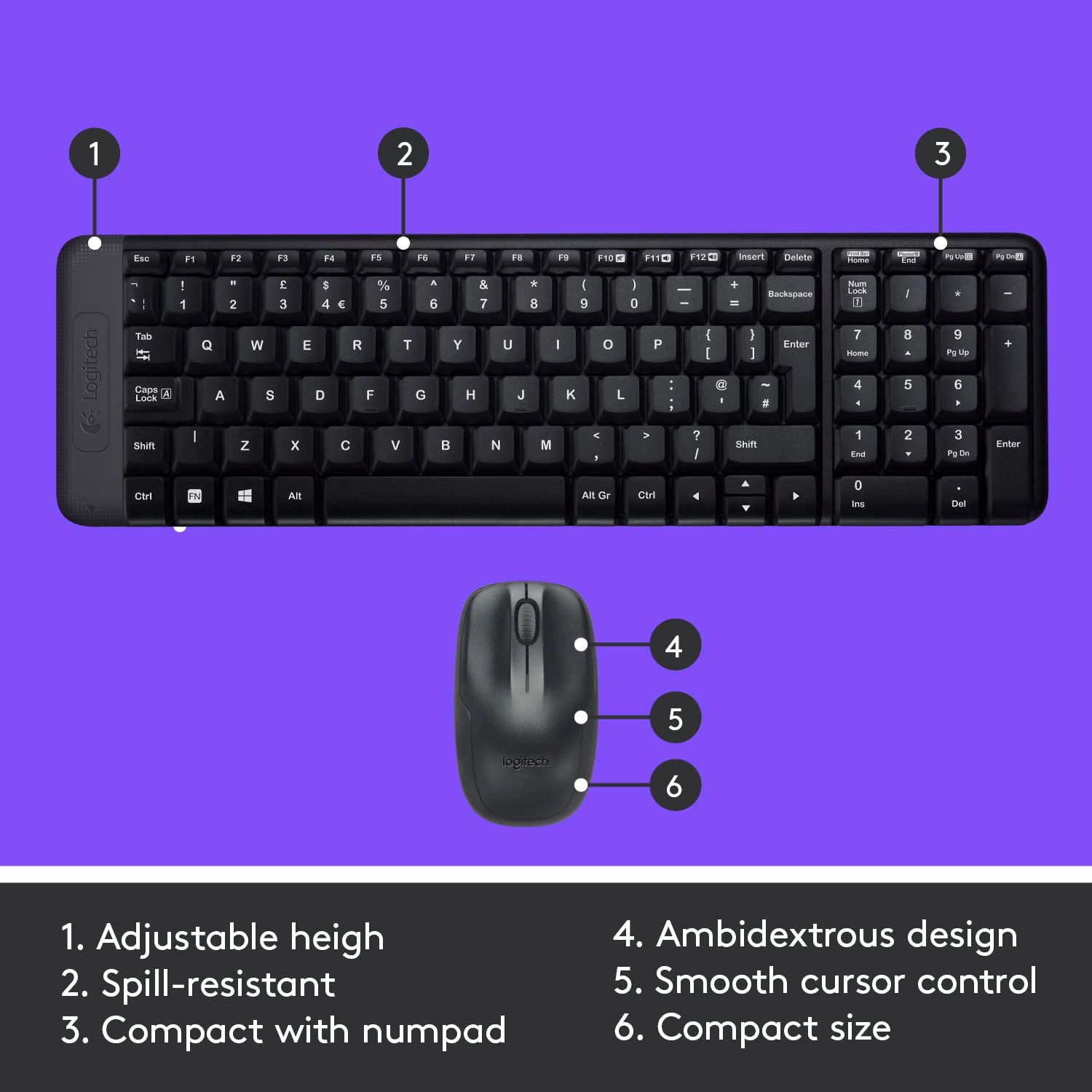 MK215 - QWERTY Wireless