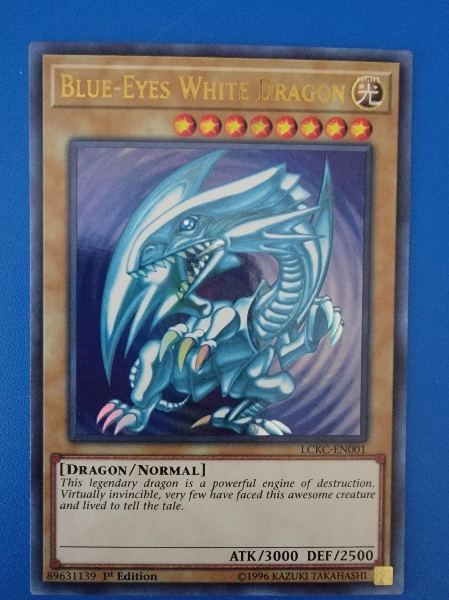 Konami Blue-Eyes White Dragon LCKC-EN001 - 1st Edition