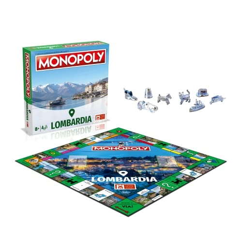 Monopoly: Most Beautiful Villages in Italy Lombardy Edition (Italian)