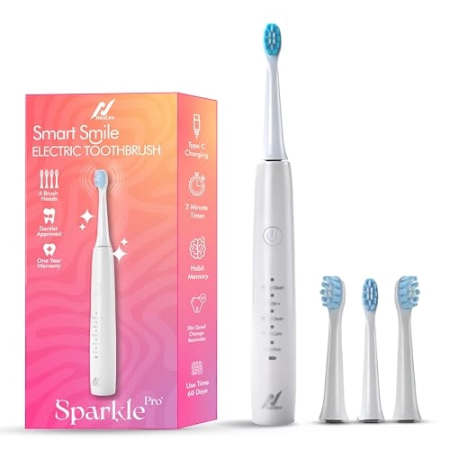 nexlev Rechargeable Electric Toothbrush - 35K strokes/min Type C 5 Modes
