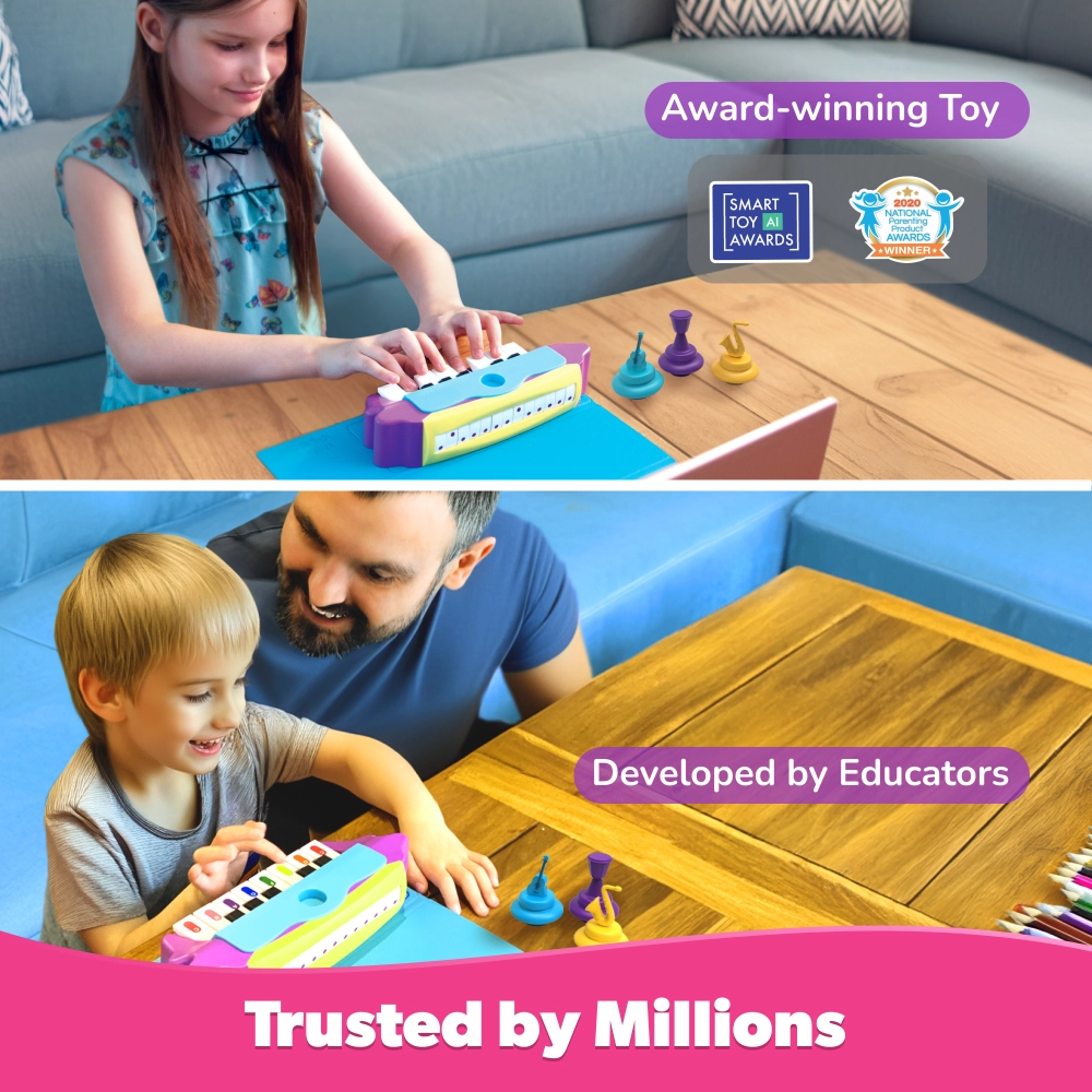 Tunes Piano Learning Kit - 50+ songs 5-10 years