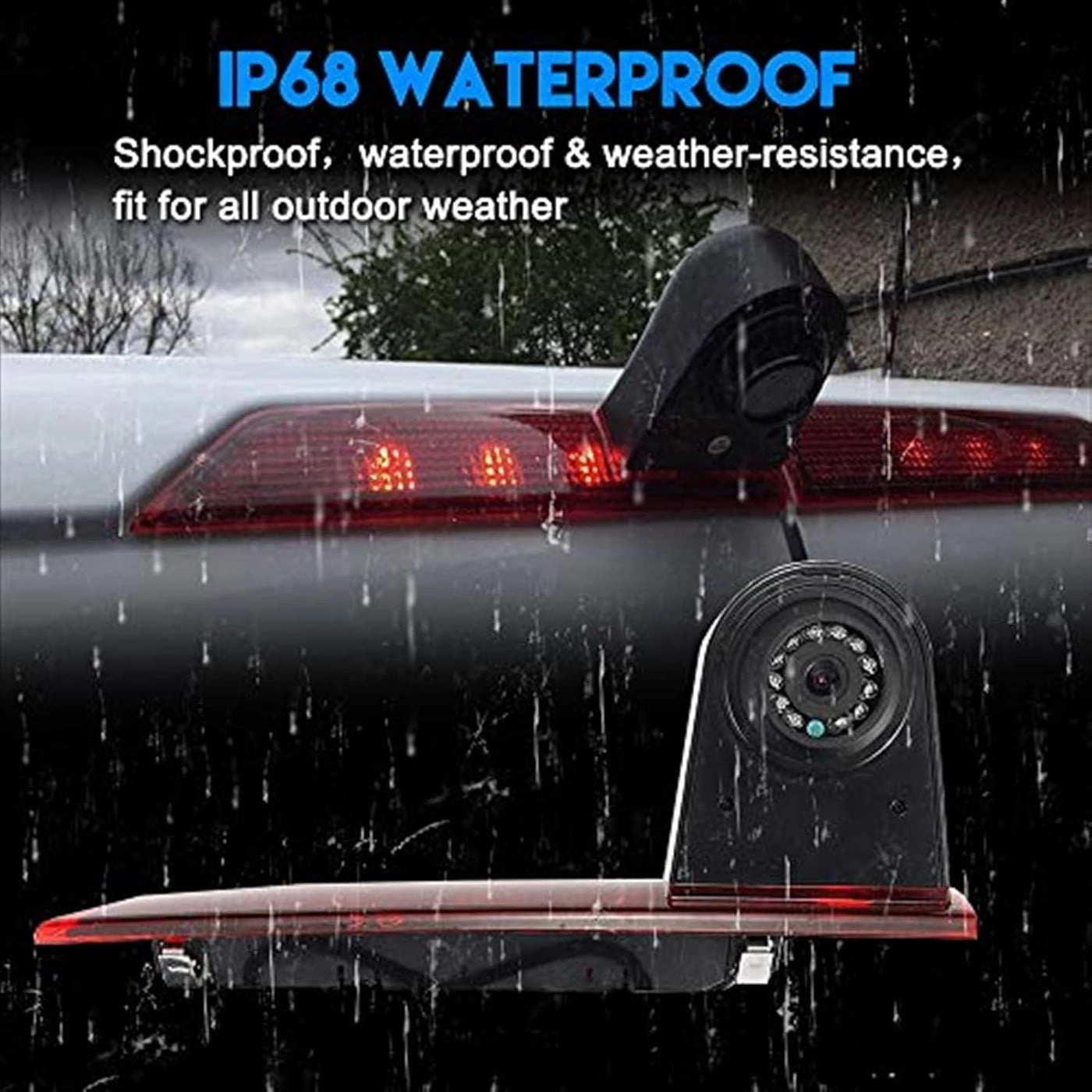 Brake Light Camera - Night vision HD 720P