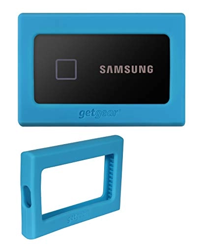Silicone Bumper for Samsung T7 - 1TB 2TB 500GB Sky Blue
