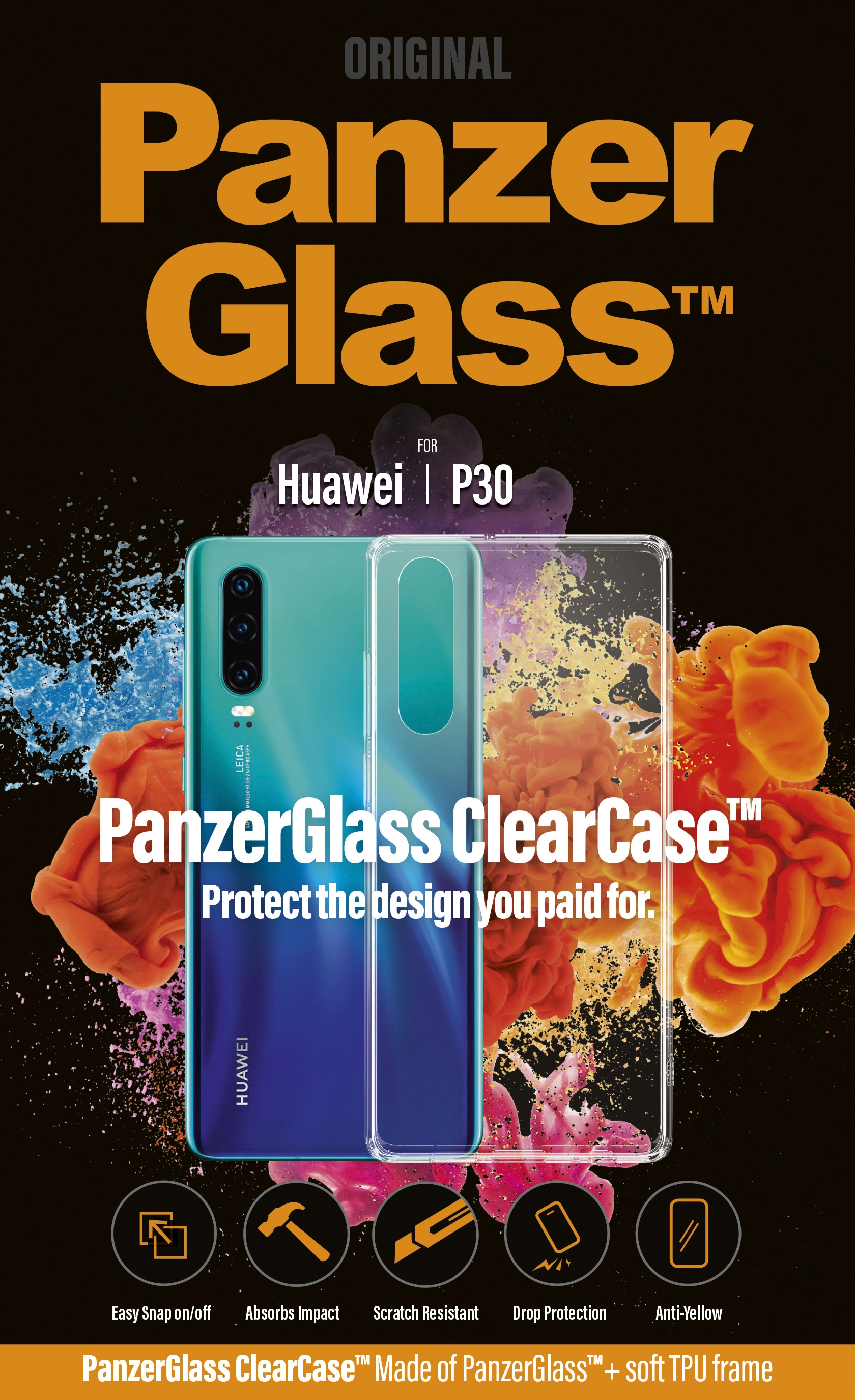 PNZ198 Clear Case for Huawei P30
