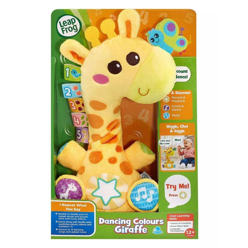 COLOR LAND CHILDRENS TOYS CENTER LLC Dancing Colours Giraffe - 12 months to 3 years