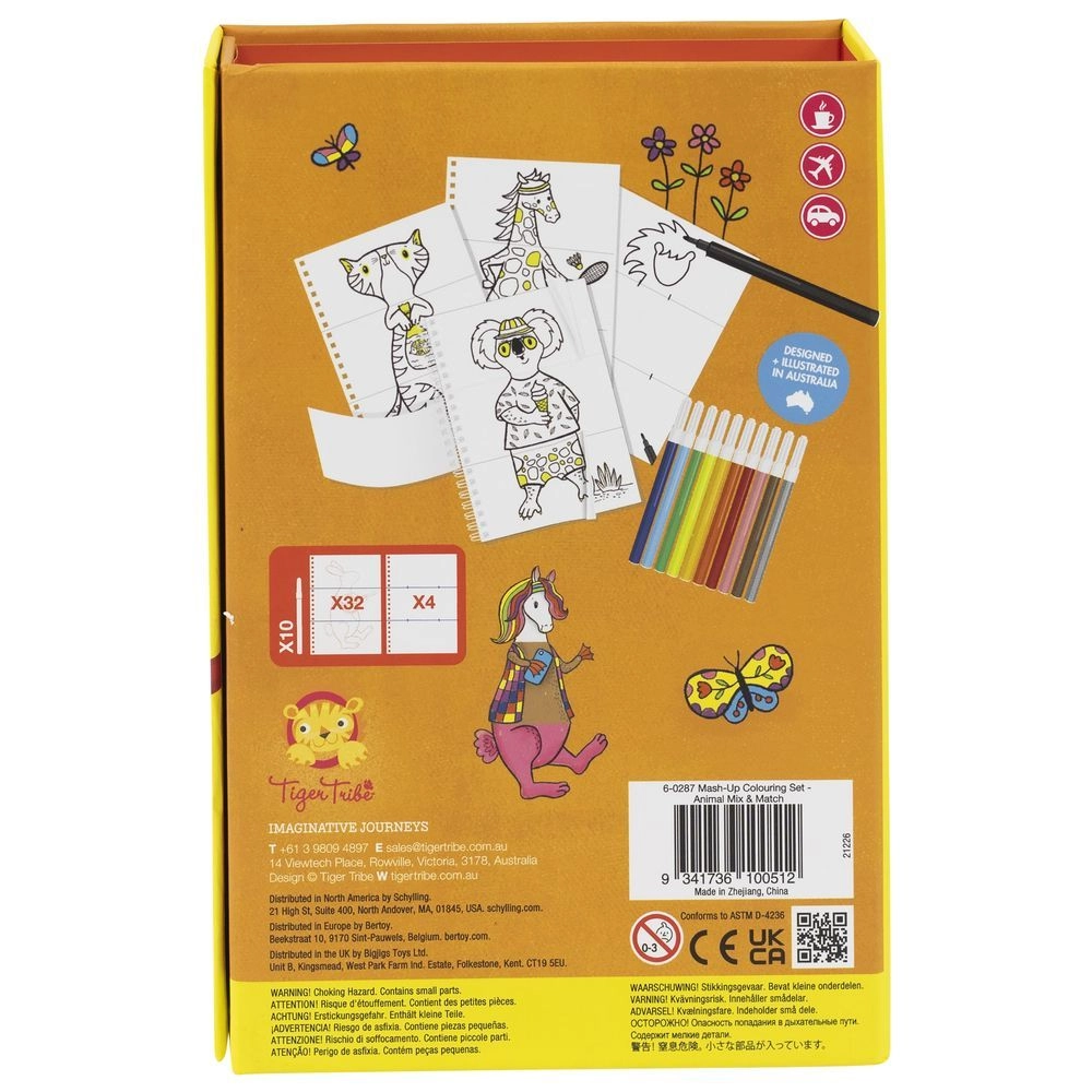 Mash-Up Colouring Set - 3+ years