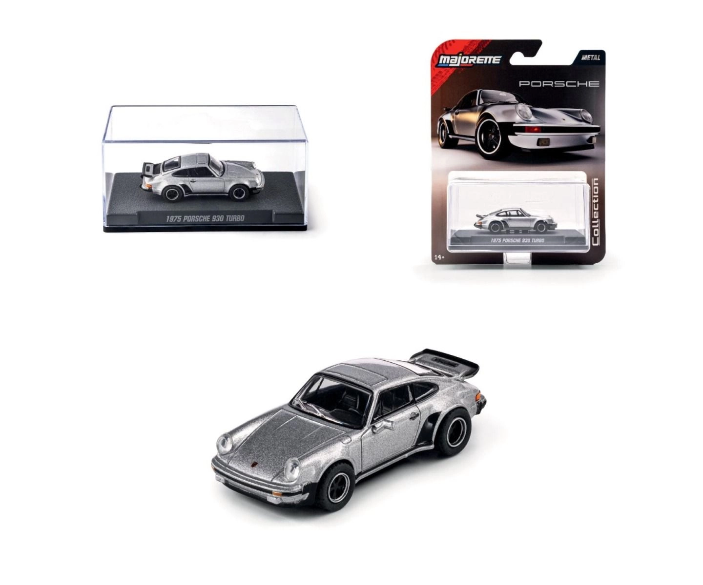 Majorette 1975 Porsche 930 Turbo - 1:64