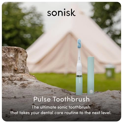 Pulse Electric Toothbrush - 31,000 strokes per minute + Replacement Heads - 4 + All-in-One Toothpaste