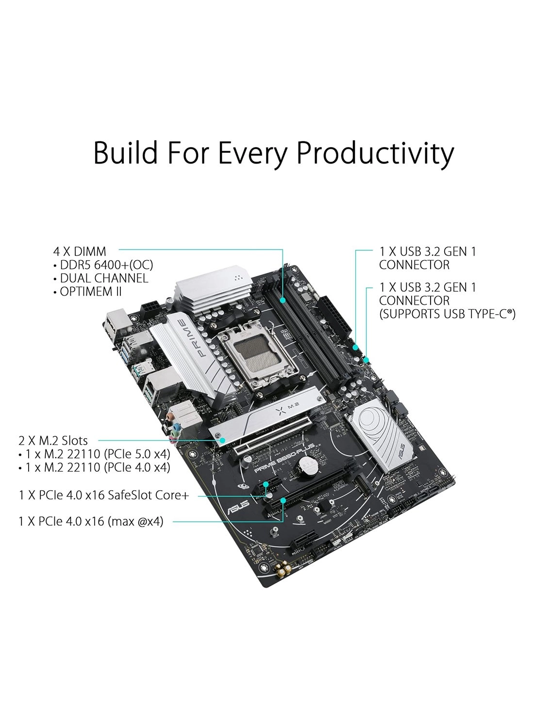 PRIME B650-PLUS - AM5 USB 3.2 GEN 2