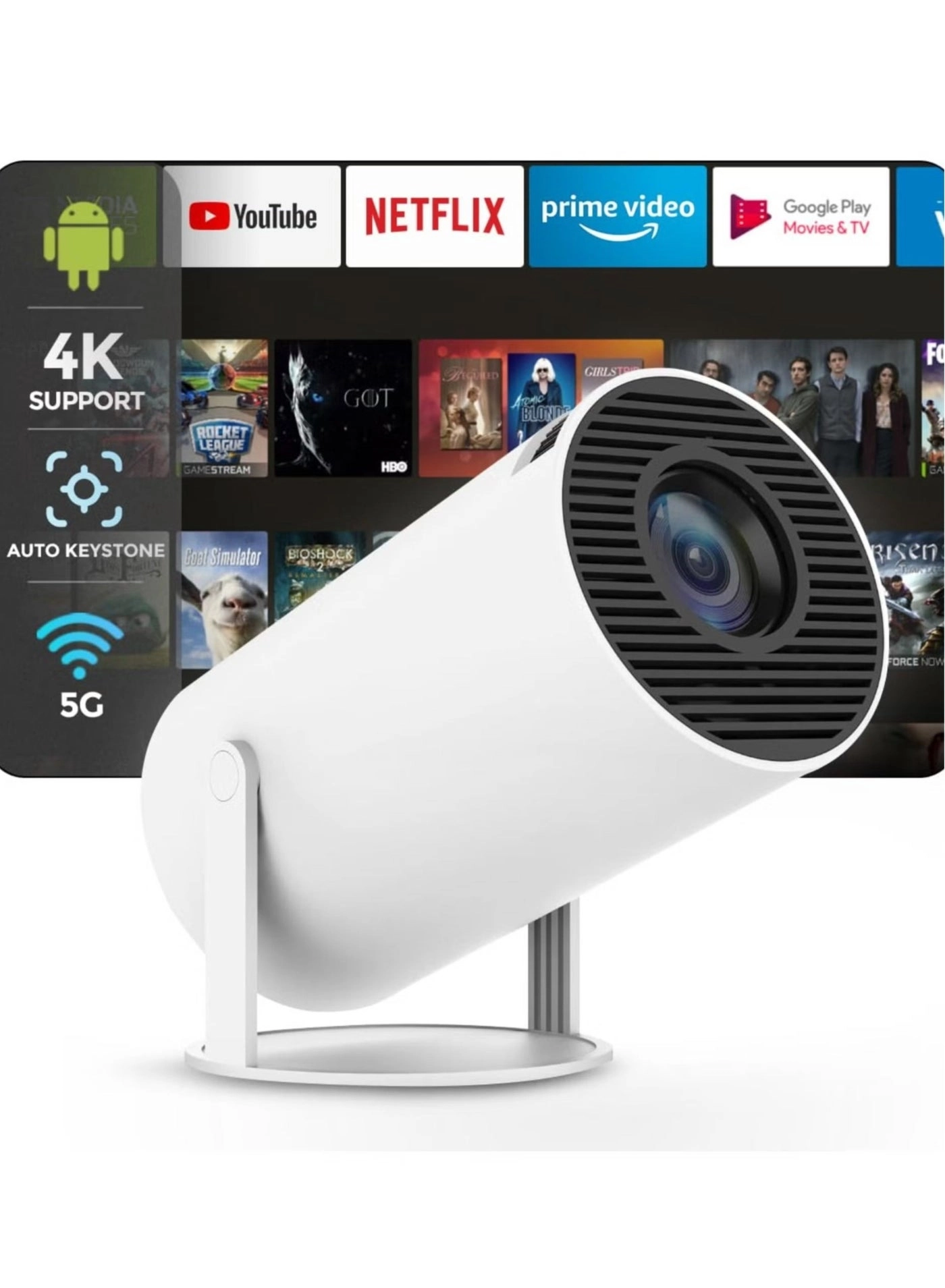 Luxoraq Mini Projector - 720p