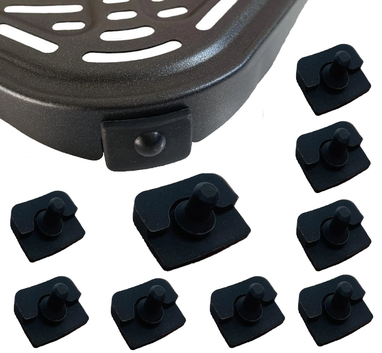 Air Fryer Rubber Bumpers - Silicone 8 piece(s)
