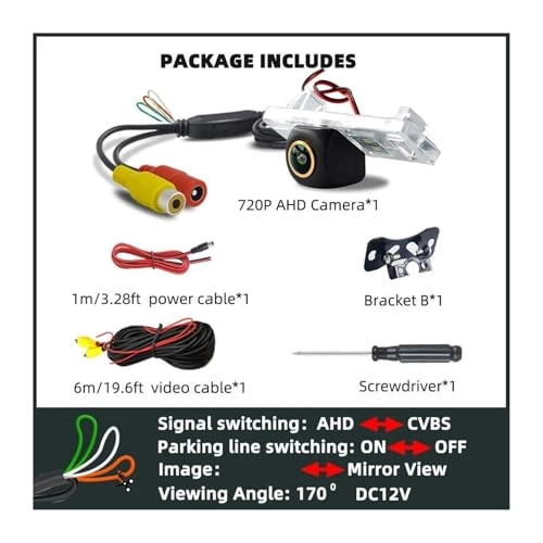 Backup Camera - Night Vision 756 (H) x 504 (V)
