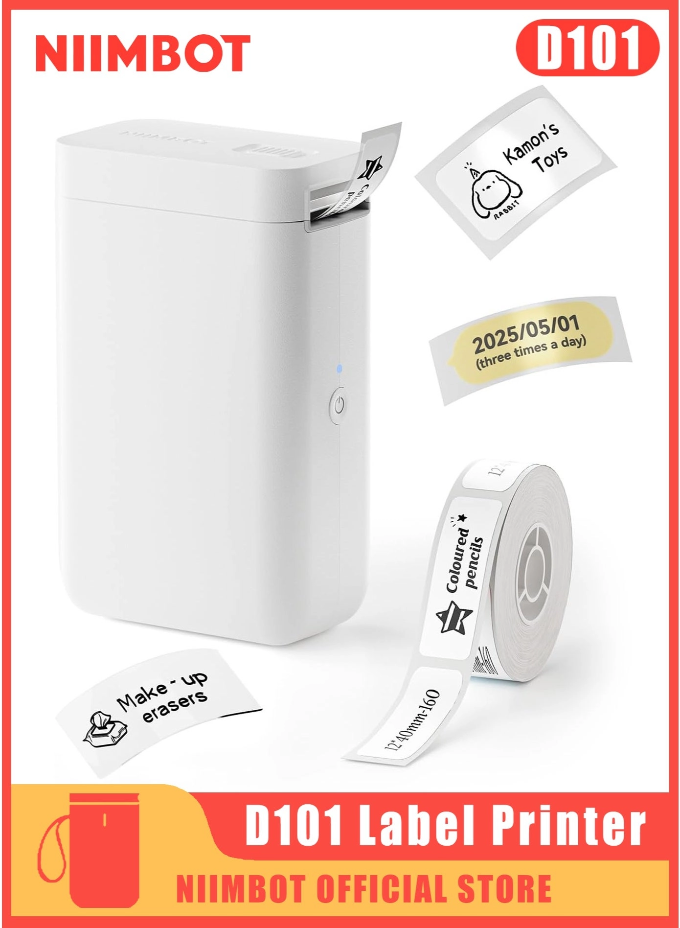 NIIMBOT D101 - Thermal 25 millimeter