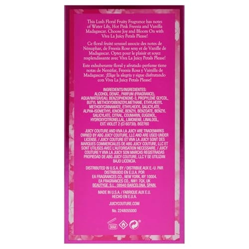 Viva La Juicy Petals Please - Eau de Parfum 3.4 Fl Oz