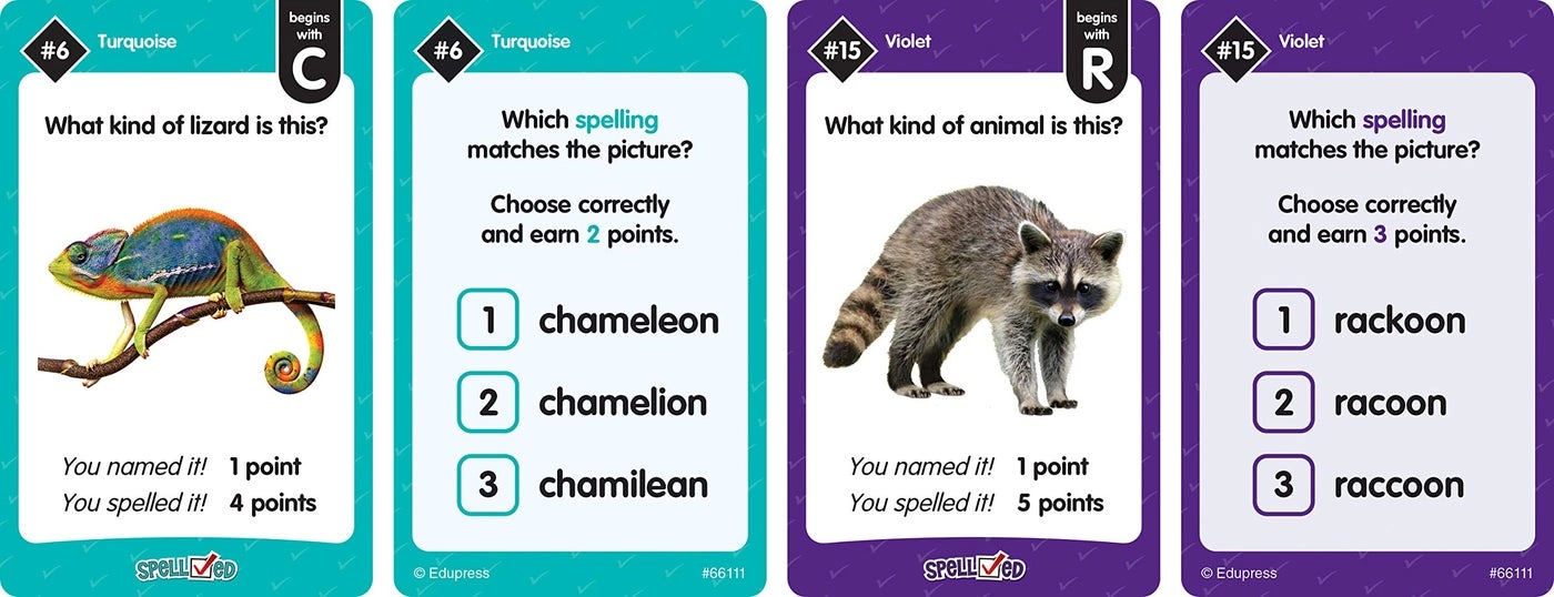 SpellChecked - Card Game